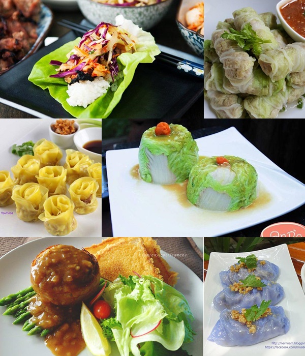 10 เมนูห่อหมู 10 เมนูห่อหมู