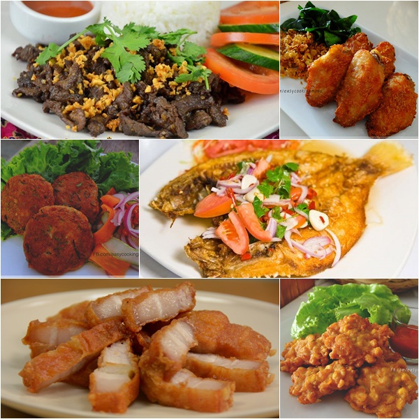 สูตรกับข้าวเมนูทอด สูตรกับข้าวเมนูทอด