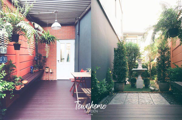 จัดสวนข้างบ้านพื้นที่น้อย จัดสวนข้างบ้านพื้นที่น้อย