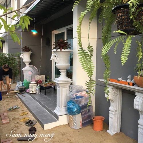 จัดสวนหน้าบ้านพื้นที่น้อย จัดสวนหน้าบ้านพื้นที่น้อย