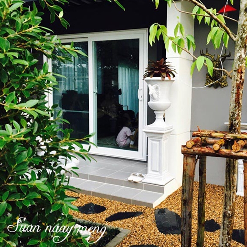 จัดสวนหน้าบ้านพื้นที่น้อย จัดสวนหน้าบ้านพื้นที่น้อย