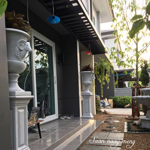 จัดสวนหน้าบ้านพื้นที่น้อย จัดสวนหน้าบ้านพื้นที่น้อย