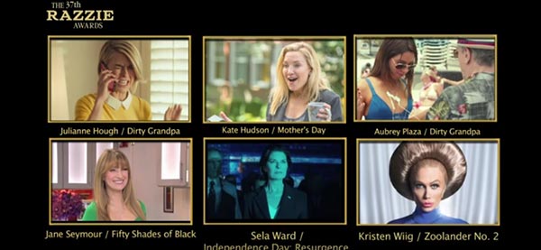Razzie Awards 2017 Razzie Awards 2017