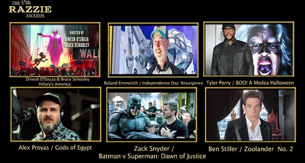 Razzie Awards 2017 Razzie Awards 2017