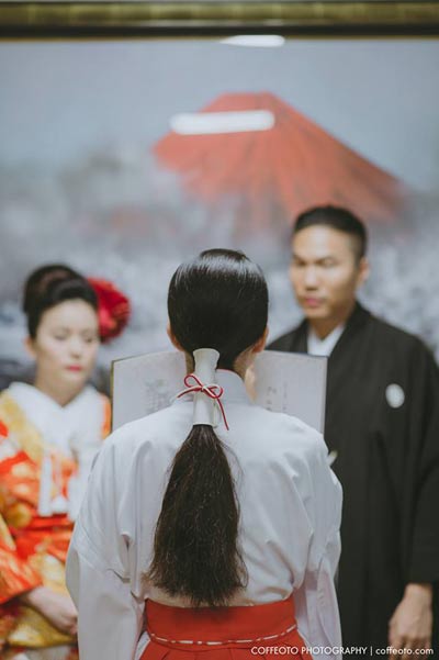 พิธีแต่งงานแบบญี่ปุ่น พิธีแต่งงานแบบญี่ปุ่น