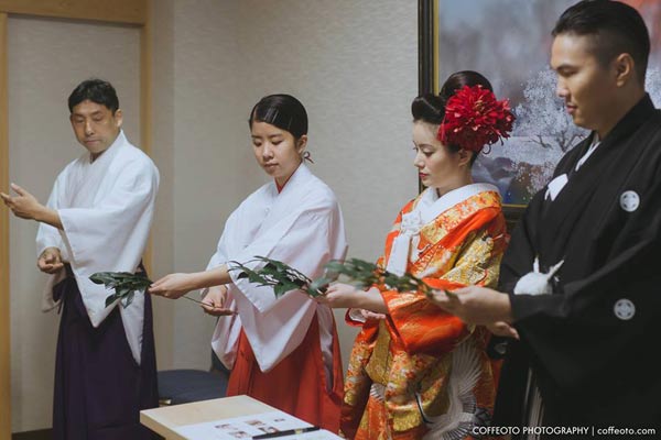 พิธีแต่งงานแบบญี่ปุ่น พิธีแต่งงานแบบญี่ปุ่น