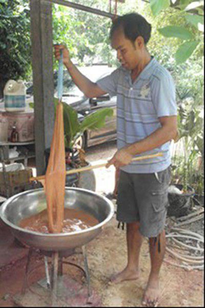 ย้อมไหม ย้อมไหม
