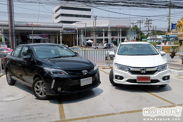 Toyota Vios 2017 - Honda City 2017 Toyota Vios 2017 - Honda City 2017
