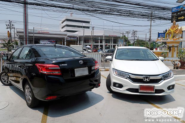 Toyota Vios 2017 - Honda City 2017 Toyota Vios 2017 - Honda City 2017