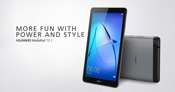 Huawei เปิดตัว MediaPad T3