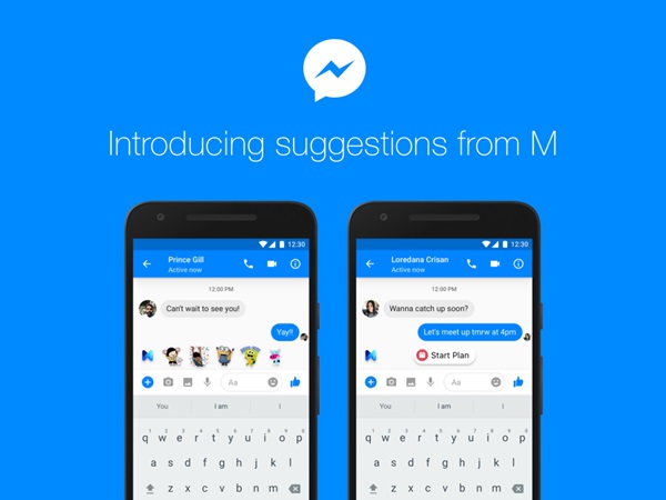 Facebook เปิดตัว M Facebook เปิดตัว M