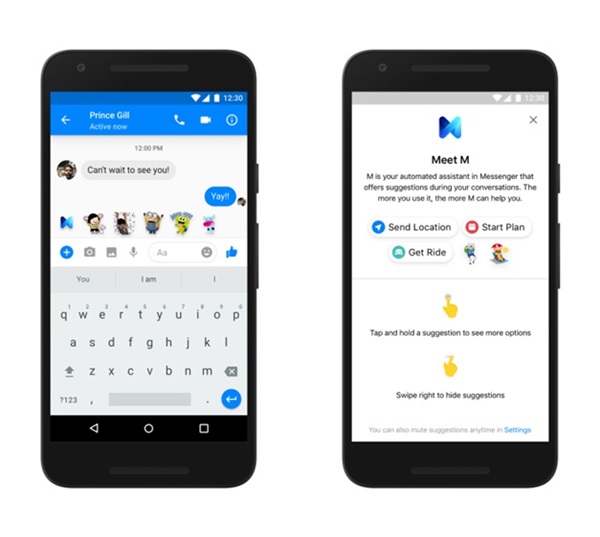 Facebook เปิดตัว M Facebook เปิดตัว M