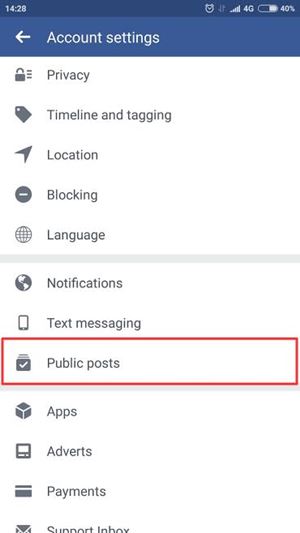 วิธีตั้งค่าโพสต์สาธารณะ Facebook วิธีตั้งค่าโพสต์สาธารณะ Facebook