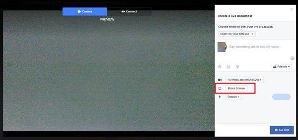 วิธีถ่ายทอดสดหน้าจอคอมฯ Facebook Live วิธีถ่ายทอดสดหน้าจอคอมฯ Facebook Live