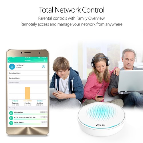ASUS Lyra เราเตอร์กระจาย Wi-Fi ASUS Lyra เราเตอร์กระจาย Wi-Fi