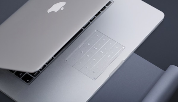Nums แผ่นเปลี่ยน Trackpad เป็นแป้นตัวเลข Nums แผ่นเปลี่ยน Trackpad เป็นแป้นตัวเลข