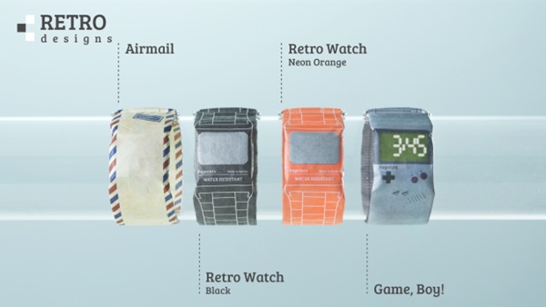 PAPR WATCH นาฬิกาข้อมือทำจากกระดาษ PAPR WATCH นาฬิกาข้อมือทำจากกระดาษ