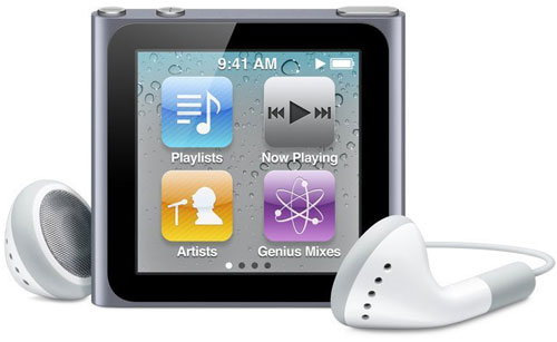 iPod Nano รุ่นที่ 6 iPod Nano รุ่นที่ 6