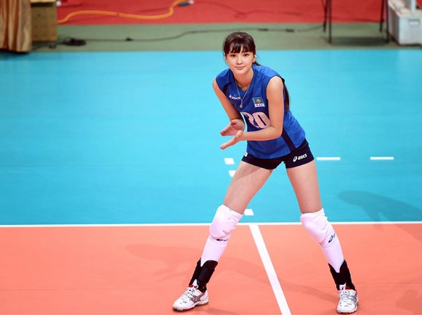 นักวอลเลย์บอลสาวสวย นักวอลเลย์บอลสาวสวย