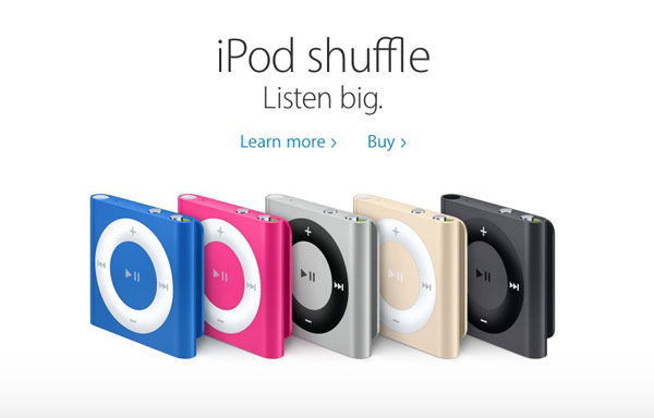 แอปเปิลเลิกขาย iPod Nano และ iPod Shuffle แอปเปิลเลิกขาย iPod Nano และ iPod Shuffle