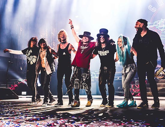 Guns N’ Roses creates Paradise City in Bangkok Guns N’ Roses creates Paradise City in Bangkok