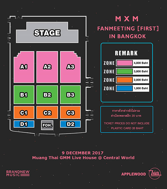 MXM Fanmeeting First in Bangkok MXM Fanmeeting First in Bangkok