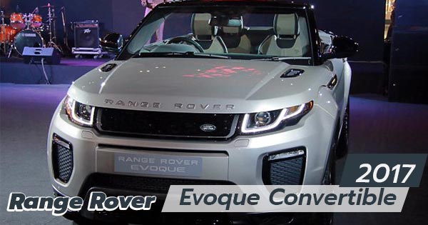 Range Rover Evoque Convertible 2017