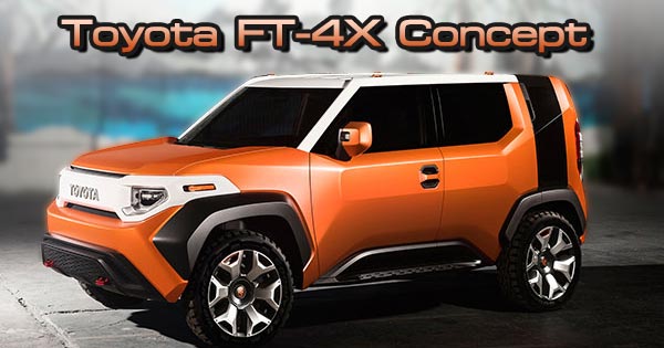 Toyota FT-4X Concept Toyota FT-4X Concept