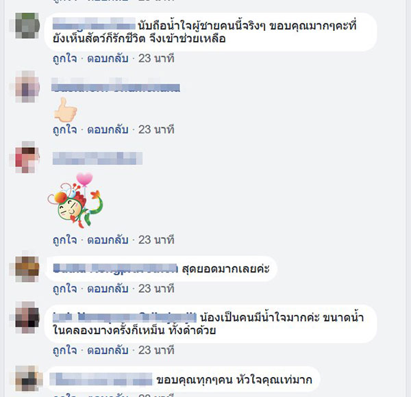 หนุ่มฮีโร่กระโดดช่วยหมาแก่ตกคลองแสนแสบ หนุ่มฮีโร่กระโดดช่วยหมาแก่ตกคลองแสนแสบ