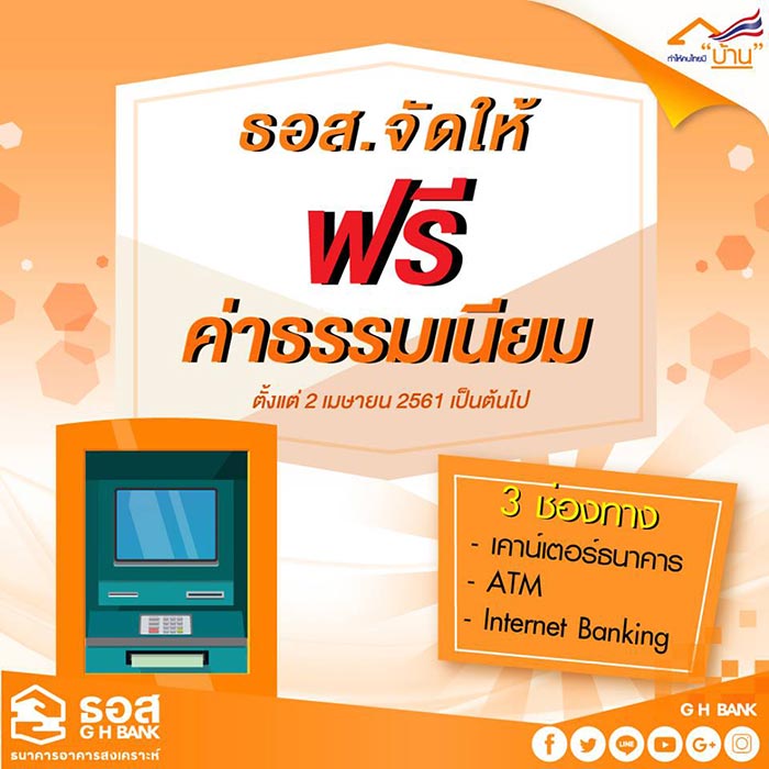 ธนาคารฟรีค่าธรรมเนียม ธนาคารฟรีค่าธรรมเนียม