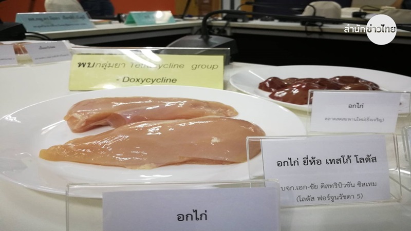 อกไก่ ตับไก่ พบสารตกค้าง อกไก่ ตับไก่ พบสารตกค้าง