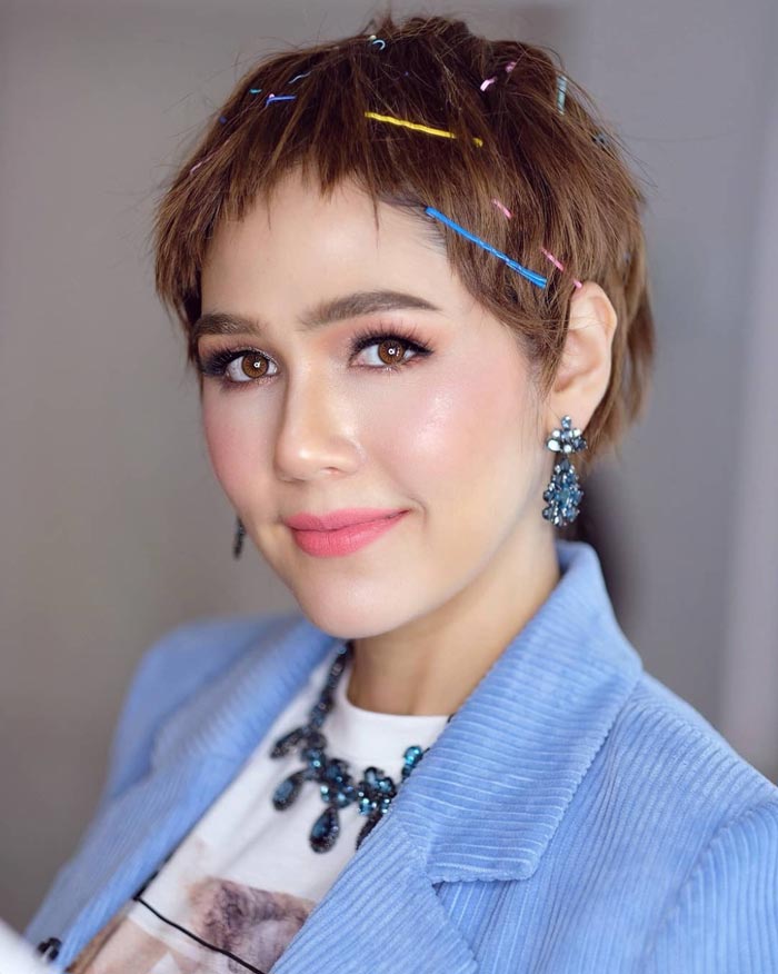 ชมพู่ อารยา ทรงผม น้องสายฟ้า ชมพู่ อารยา ทรงผม น้องสายฟ้า
