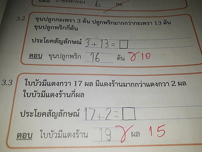 ตรวจการบ้านผิด ตรวจการบ้านผิด