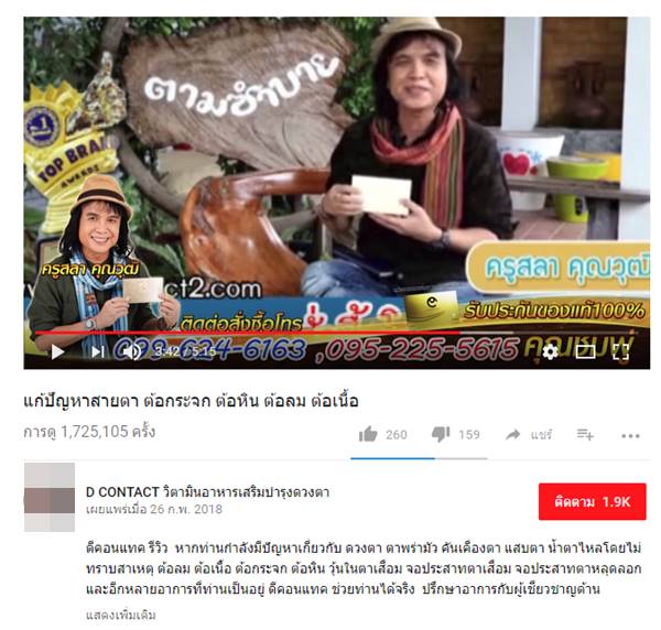 อาหารเสริมดวงตา อาหารเสริมดวงตา