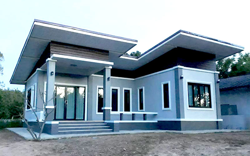 แบบบ้านชั้นเดียวโมเดิร์น แบบบ้านชั้นเดียวโมเดิร์น