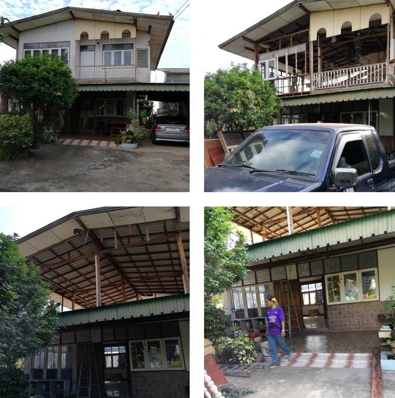 สร้างบ้านชั้นเดียว 2 ห้องนอน 2 ห้องน้ำ สร้างบ้านชั้นเดียว 2 ห้องนอน 2 ห้องน้ำ