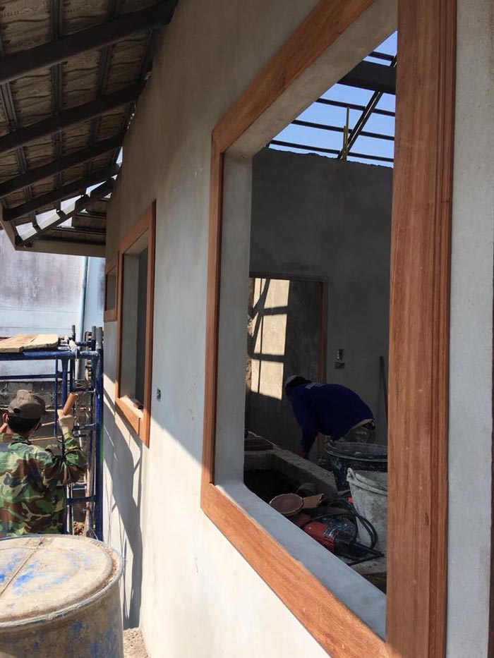 สร้างบ้านชั้นเดียว 2 ห้องนอน 2 ห้องน้ำ สร้างบ้านชั้นเดียว 2 ห้องนอน 2 ห้องน้ำ