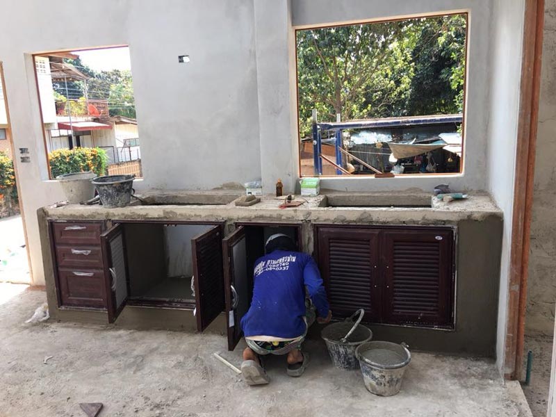 สร้างบ้านชั้นเดียว 2 ห้องนอน 2 ห้องน้ำ สร้างบ้านชั้นเดียว 2 ห้องนอน 2 ห้องน้ำ