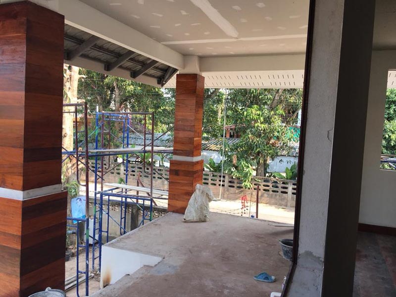 สร้างบ้านชั้นเดียว 2 ห้องนอน 2 ห้องน้ำ สร้างบ้านชั้นเดียว 2 ห้องนอน 2 ห้องน้ำ