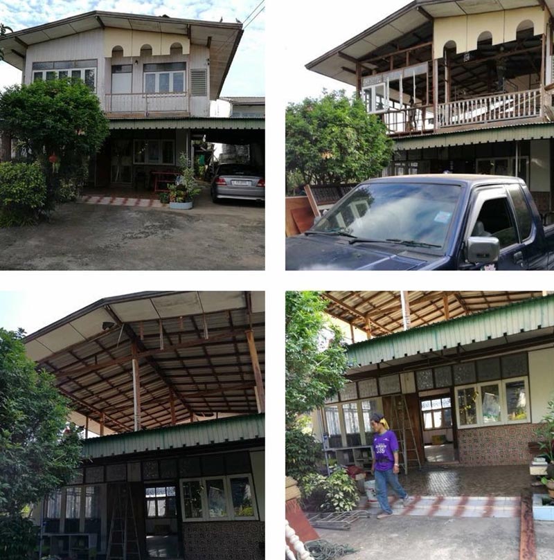 สร้างบ้านชั้นเดียว 2 ห้องนอน 2 ห้องน้ำ สร้างบ้านชั้นเดียว 2 ห้องนอน 2 ห้องน้ำ