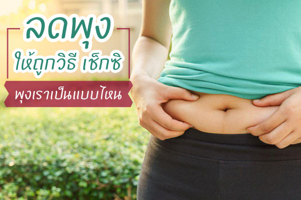 วิธีลดพุง วิธีลดพุง
