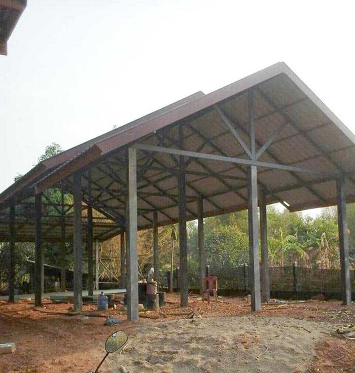 บ้านชั้นเดียว 2 ห้องนอน 1 ห้องน้ำ บ้านชั้นเดียว 2 ห้องนอน 1 ห้องน้ำ
