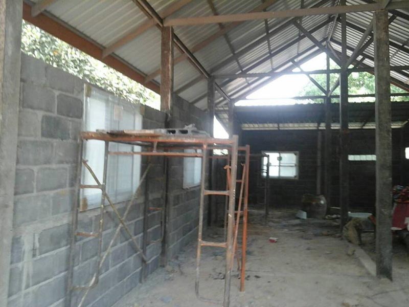 บ้านชั้นเดียว 2 ห้องนอน 1 ห้องน้ำ บ้านชั้นเดียว 2 ห้องนอน 1 ห้องน้ำ