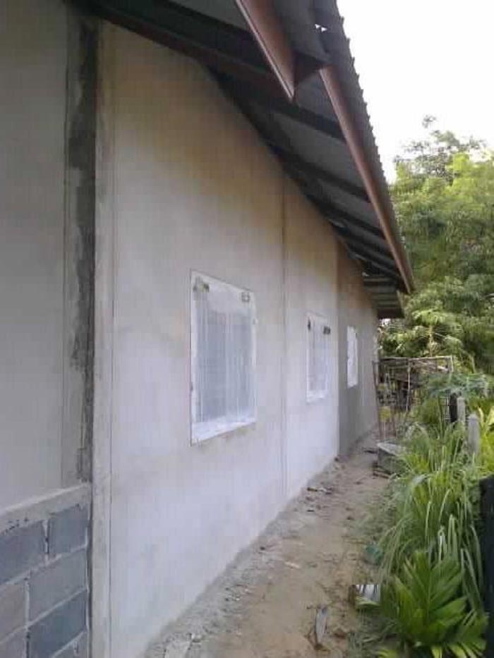 บ้านชั้นเดียว 2 ห้องนอน 1 ห้องน้ำ บ้านชั้นเดียว 2 ห้องนอน 1 ห้องน้ำ