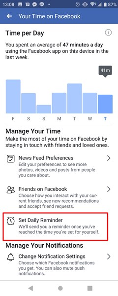 Your Time on Facebook Your Time on Facebook