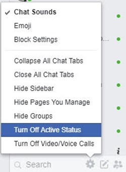 วิธีปิดการแสดงสถานะออนไลน์ใน Facebook Messenger วิธีปิดการแสดงสถานะออนไลน์ใน Facebook Messenger