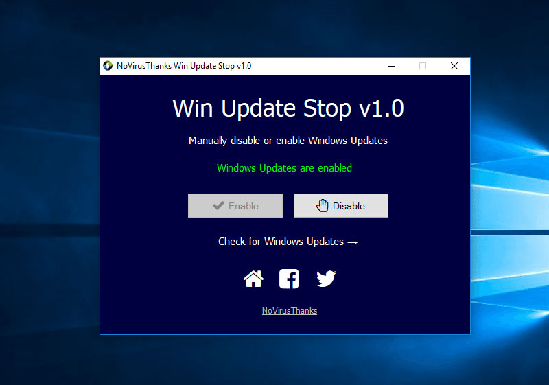 วิธีปิดอัปเดต Windows 10 วิธีปิดอัปเดต Windows 10