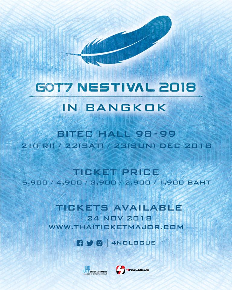 GOT7 Nestival 2018 in Bangkok GOT7 Nestival 2018 in Bangkok