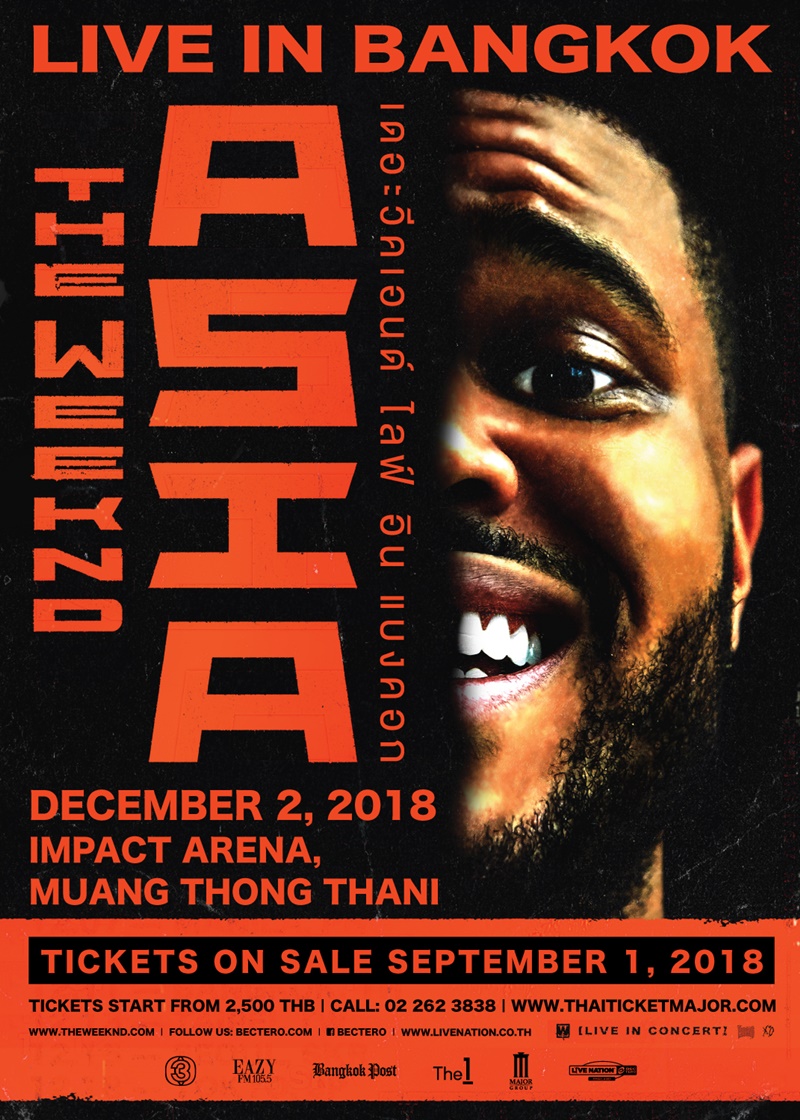 The Weekend Asia Tour Live in Bangkok The Weekend Asia Tour Live in Bangkok