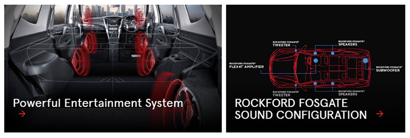 Mitsubishi Pajero Sport Rockford Fosgate Mitsubishi Pajero Sport Rockford Fosgate